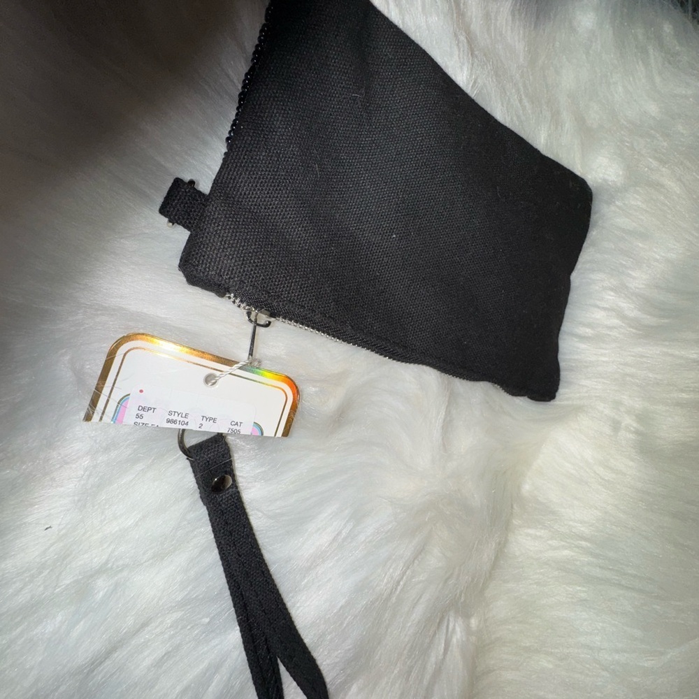 Clutch or wristlet ๐ Black and Pink Beaded ๐ - Picture 4 of 5